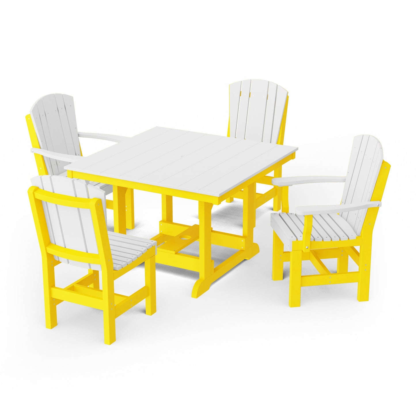 Heritage 5-Piece Square Dining Set
