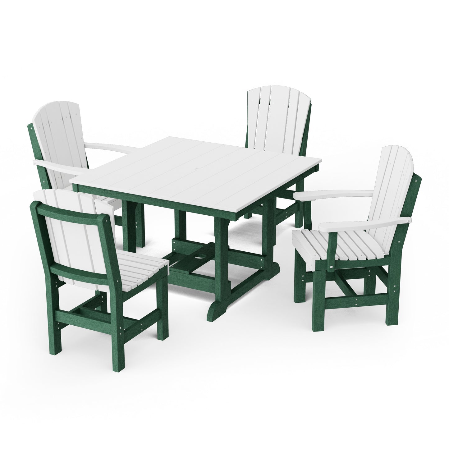 Heritage 5-Piece Square Dining Set