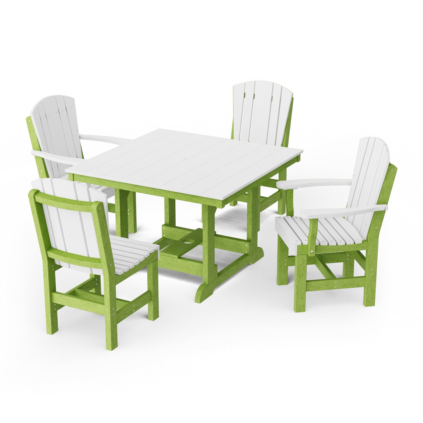 Heritage 5-Piece Square Dining Set