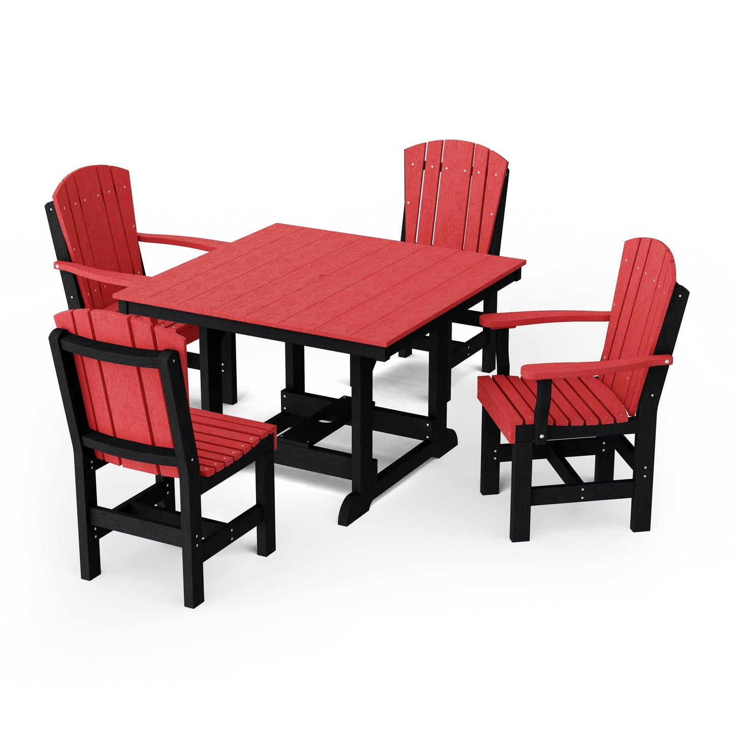 Heritage 5-Piece Square Dining Set