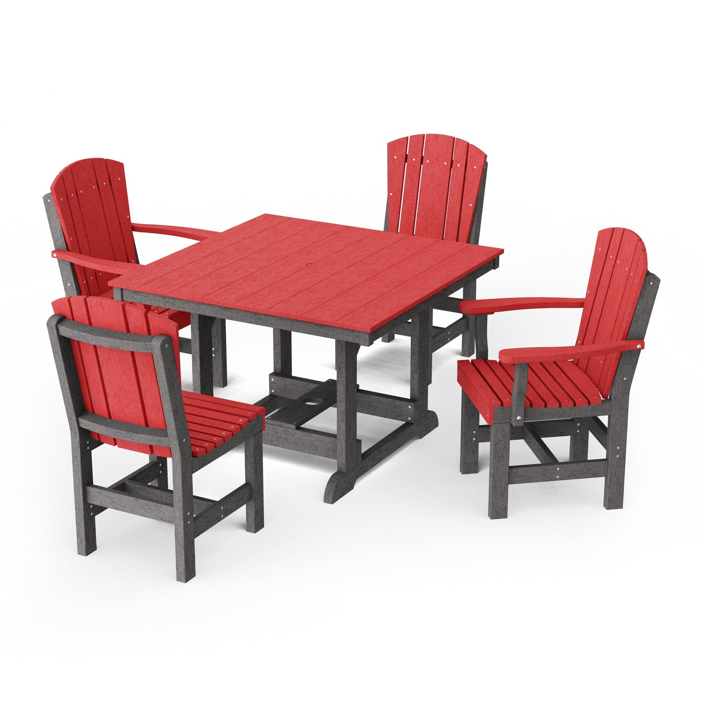 Heritage 5-Piece Square Dining Set
