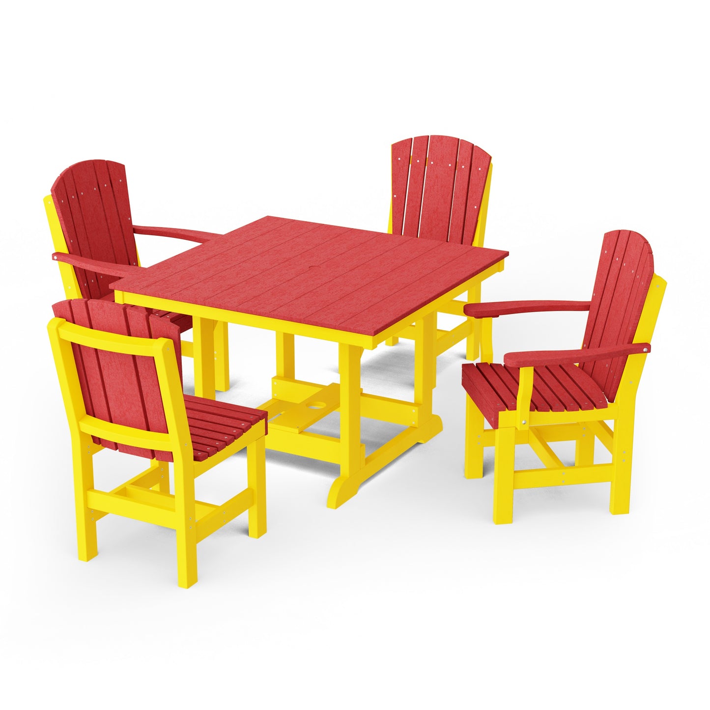 Heritage 5-Piece Square Dining Set