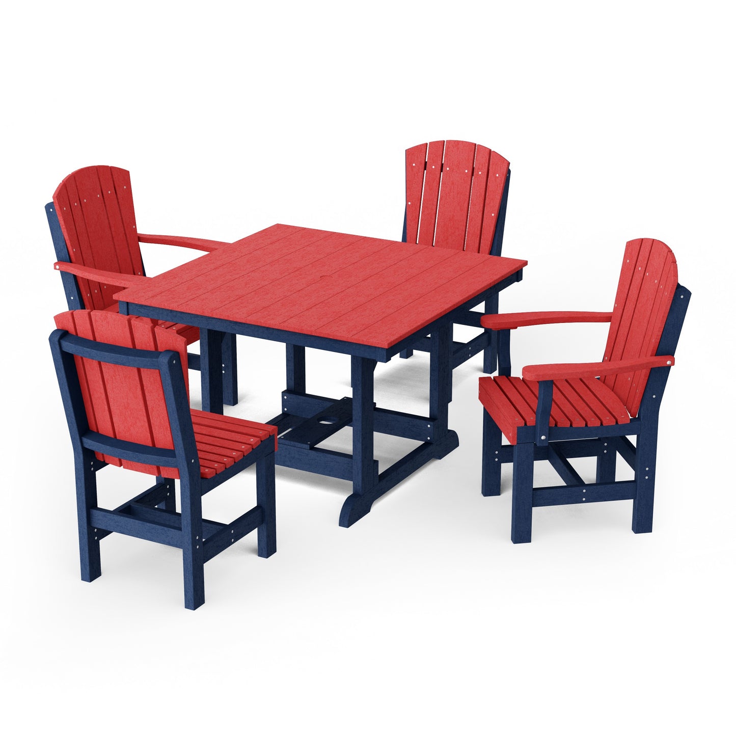 Heritage 5-Piece Square Dining Set