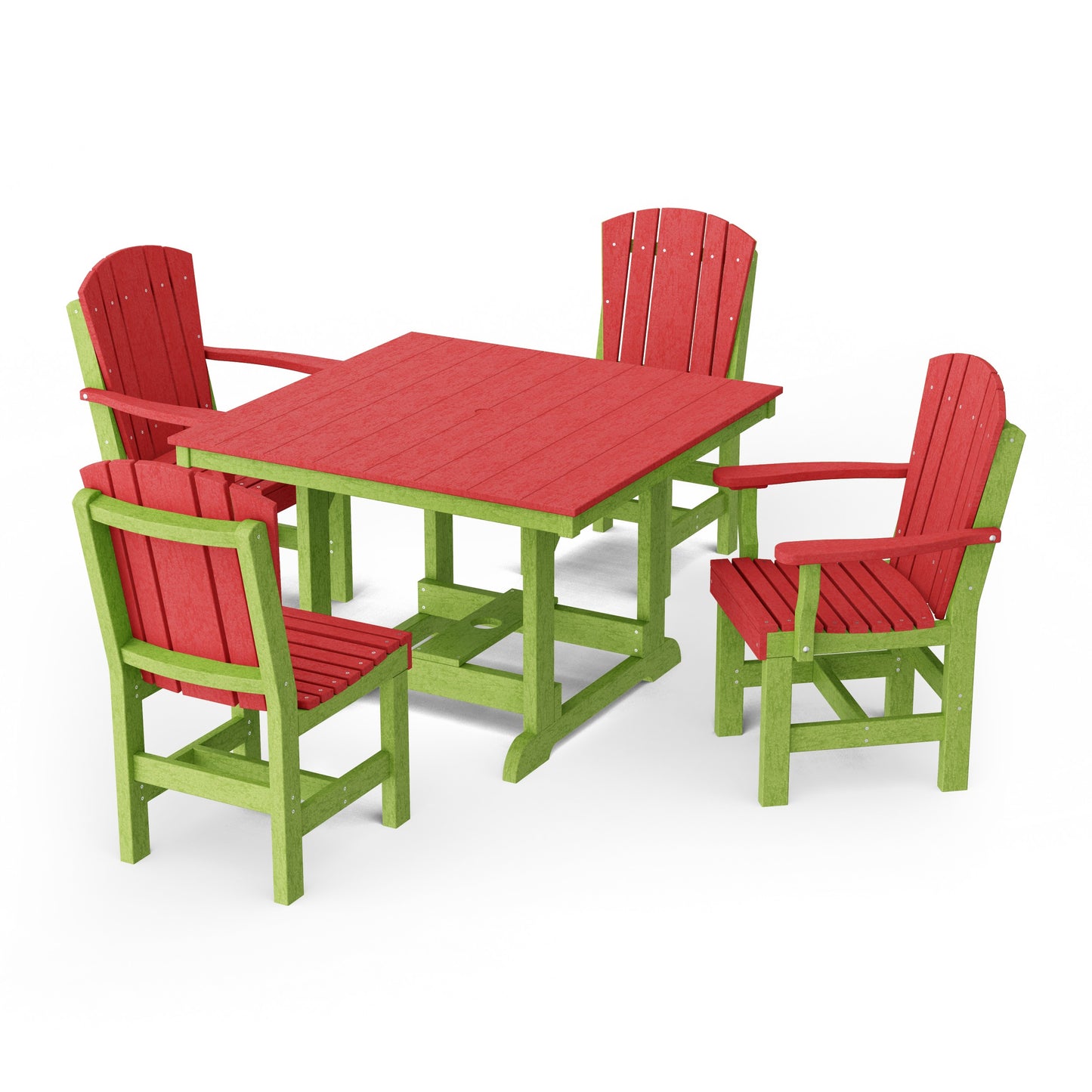 Heritage 5-Piece Square Dining Set