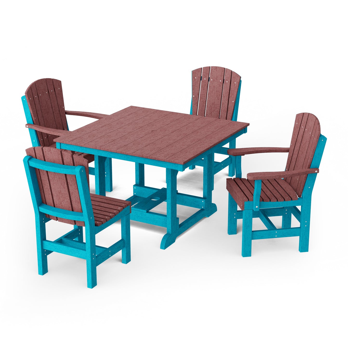 Heritage 5-Piece Square Dining Set