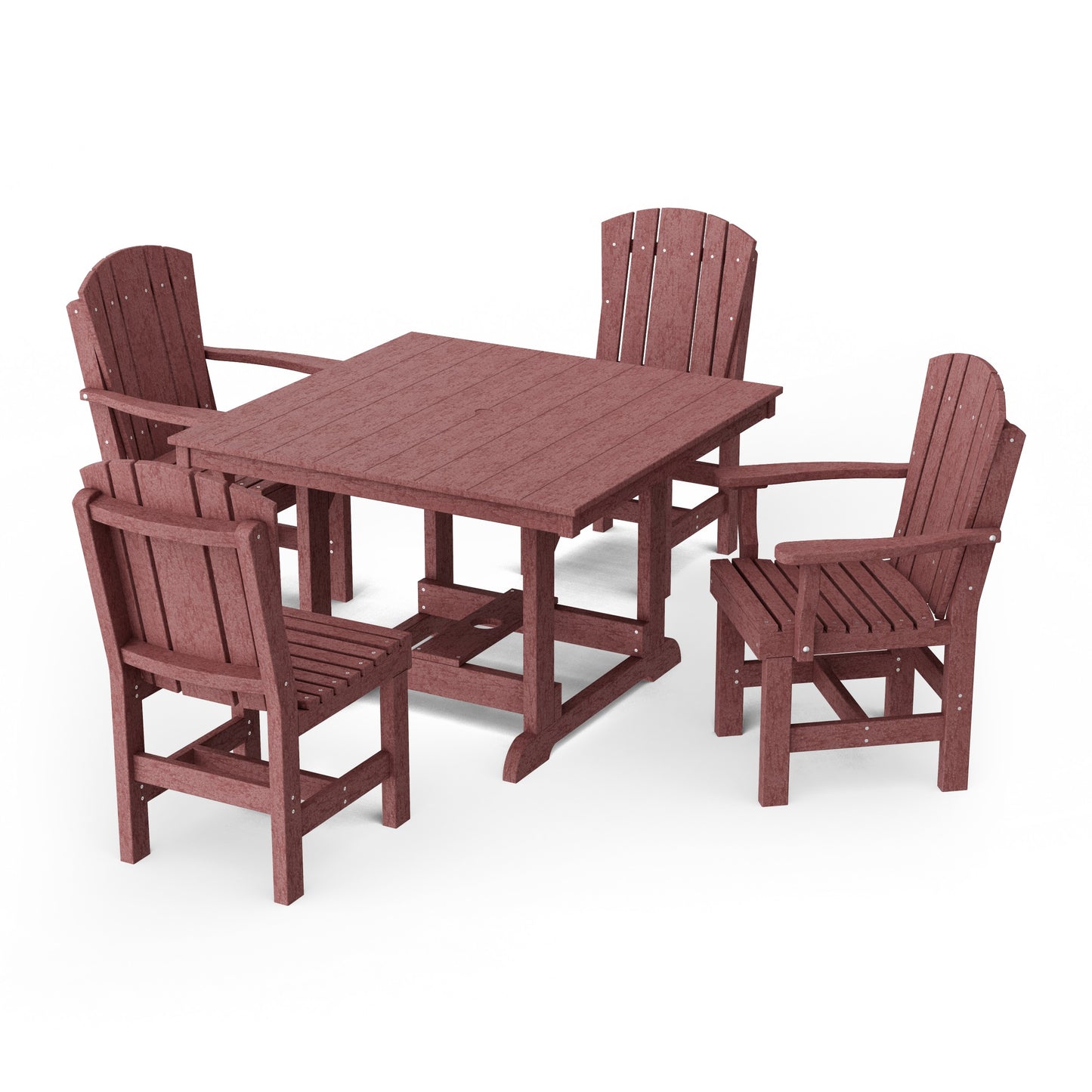 Heritage 5-Piece Square Dining Set