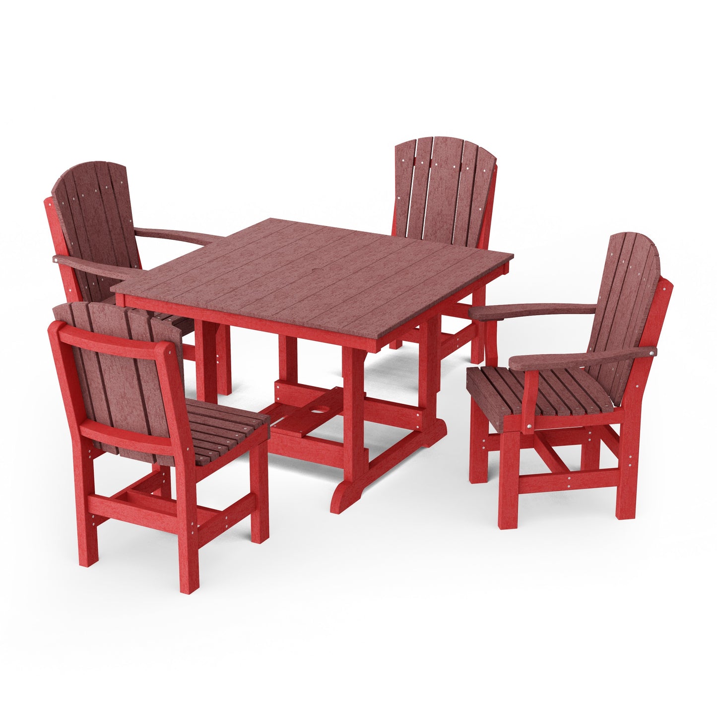 Heritage 5-Piece Square Dining Set