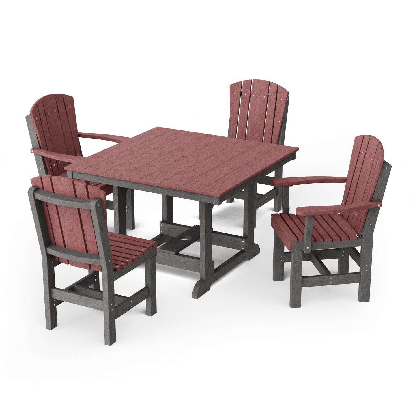 Heritage 5-Piece Square Dining Set
