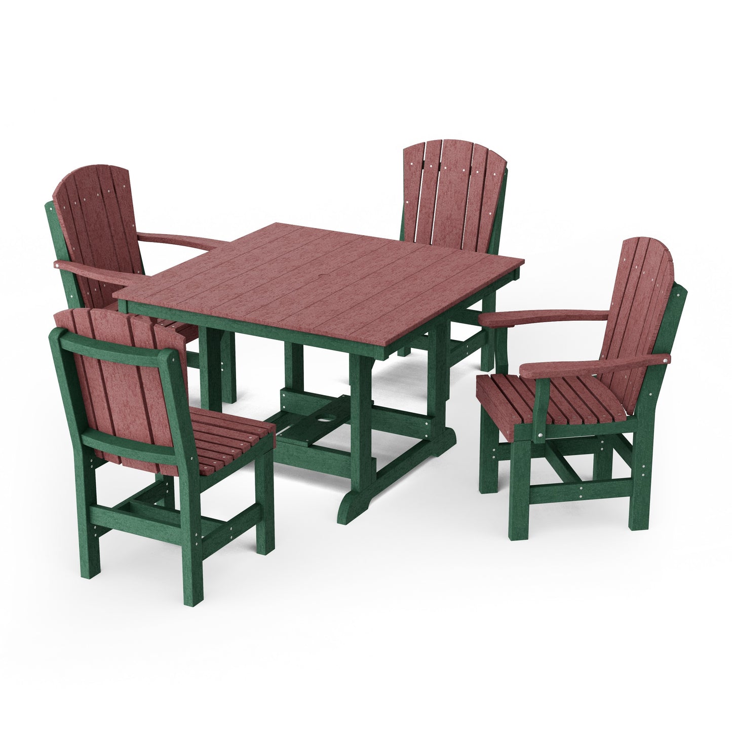 Heritage 5-Piece Square Dining Set