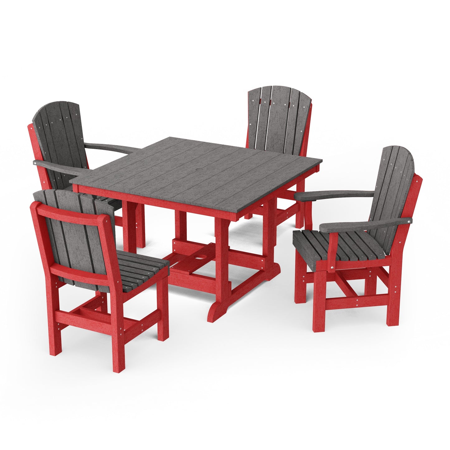 Heritage 5-Piece Square Dining Set