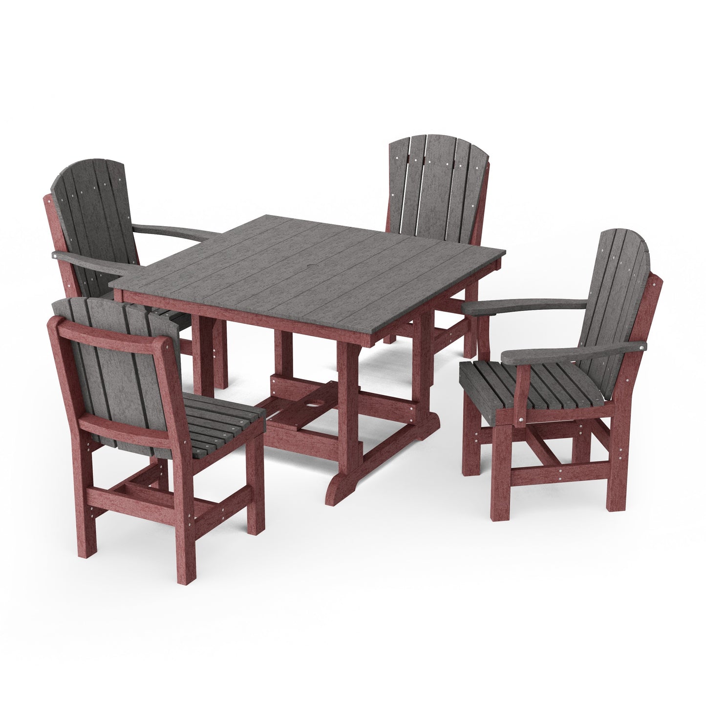 Heritage 5-Piece Square Dining Set
