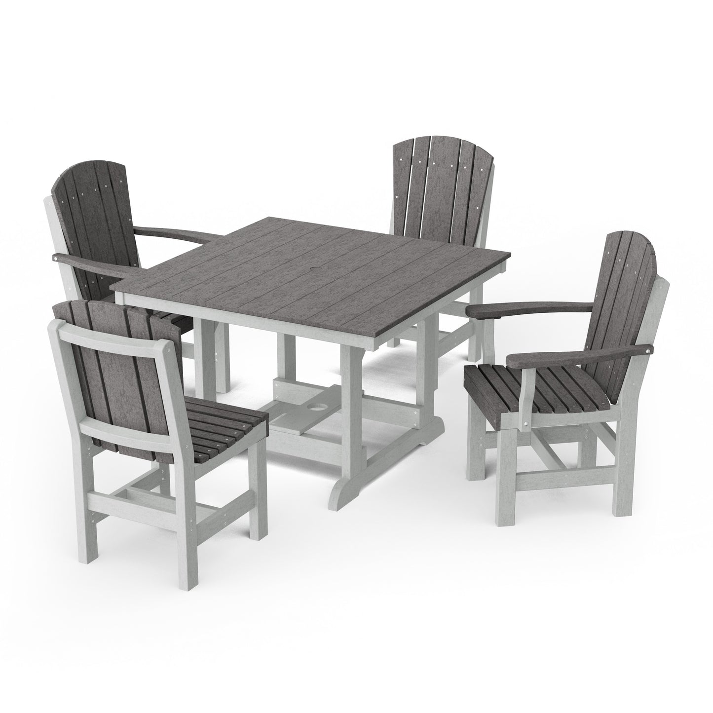 Heritage 5-Piece Square Dining Set