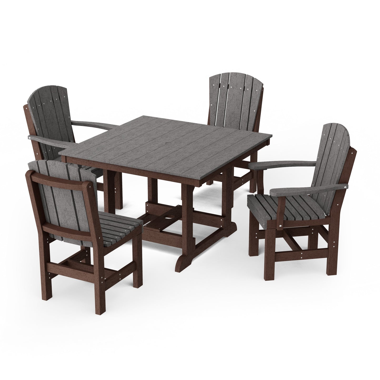 Heritage 5-Piece Square Dining Set