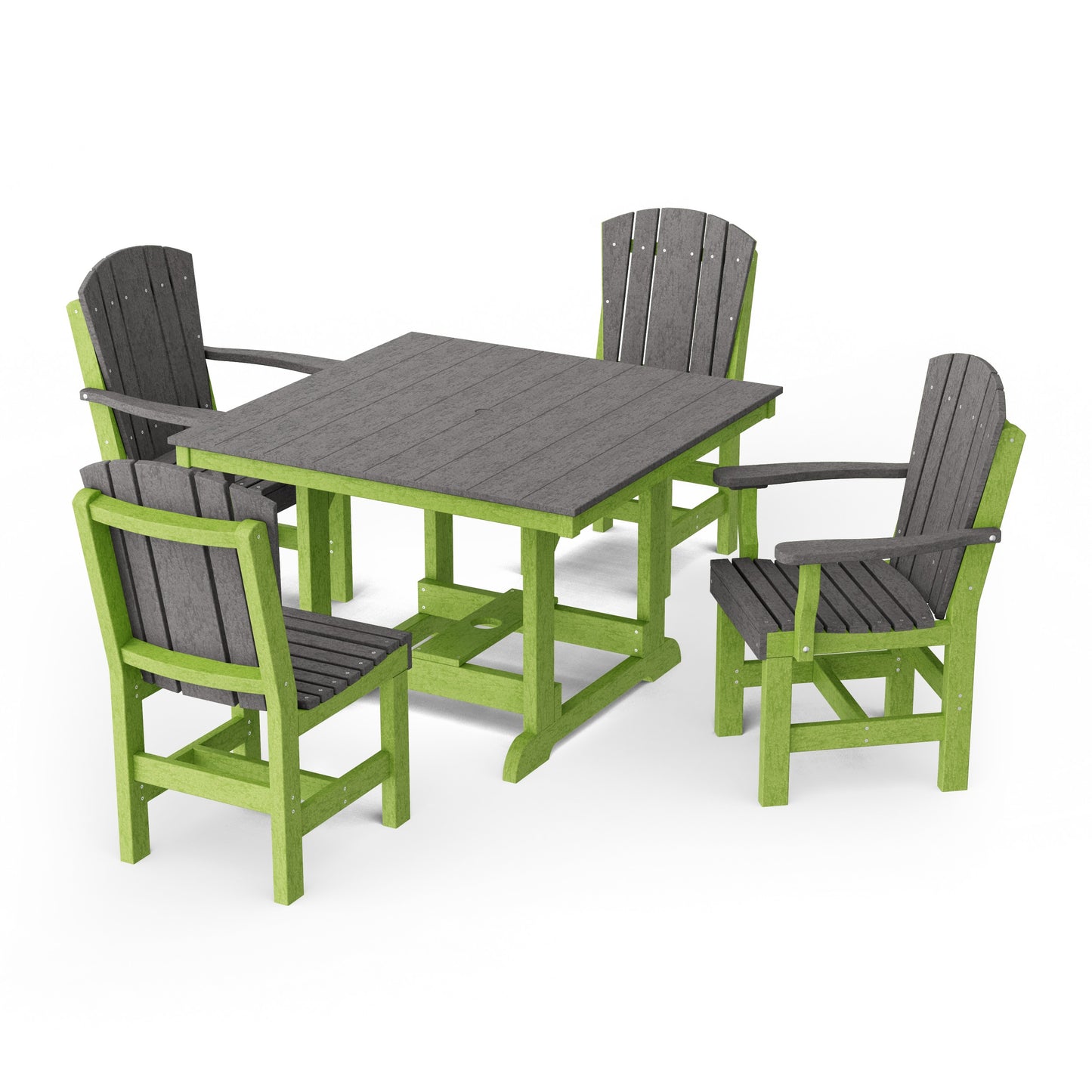 Heritage 5-Piece Square Dining Set