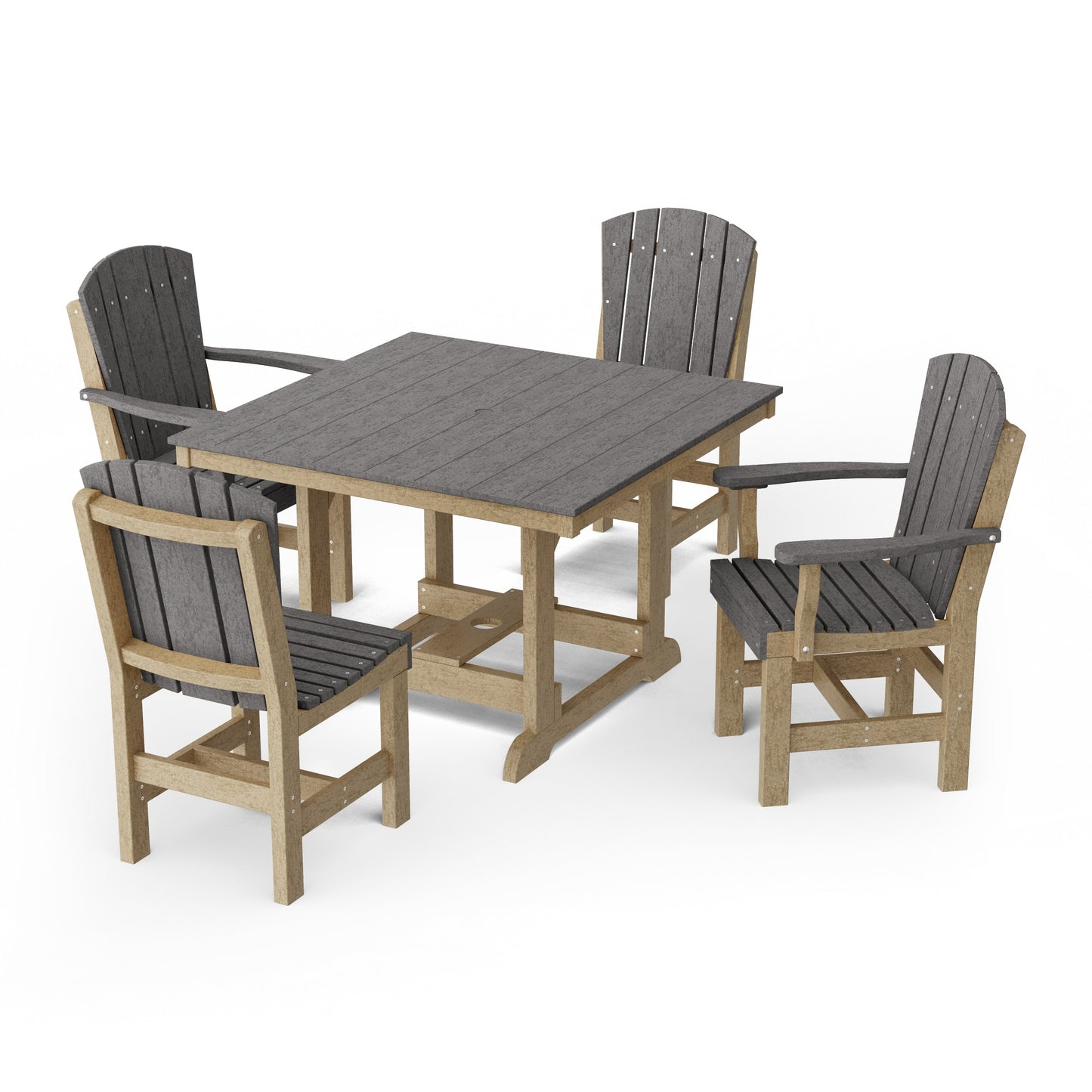 Heritage 5-Piece Square Dining Set