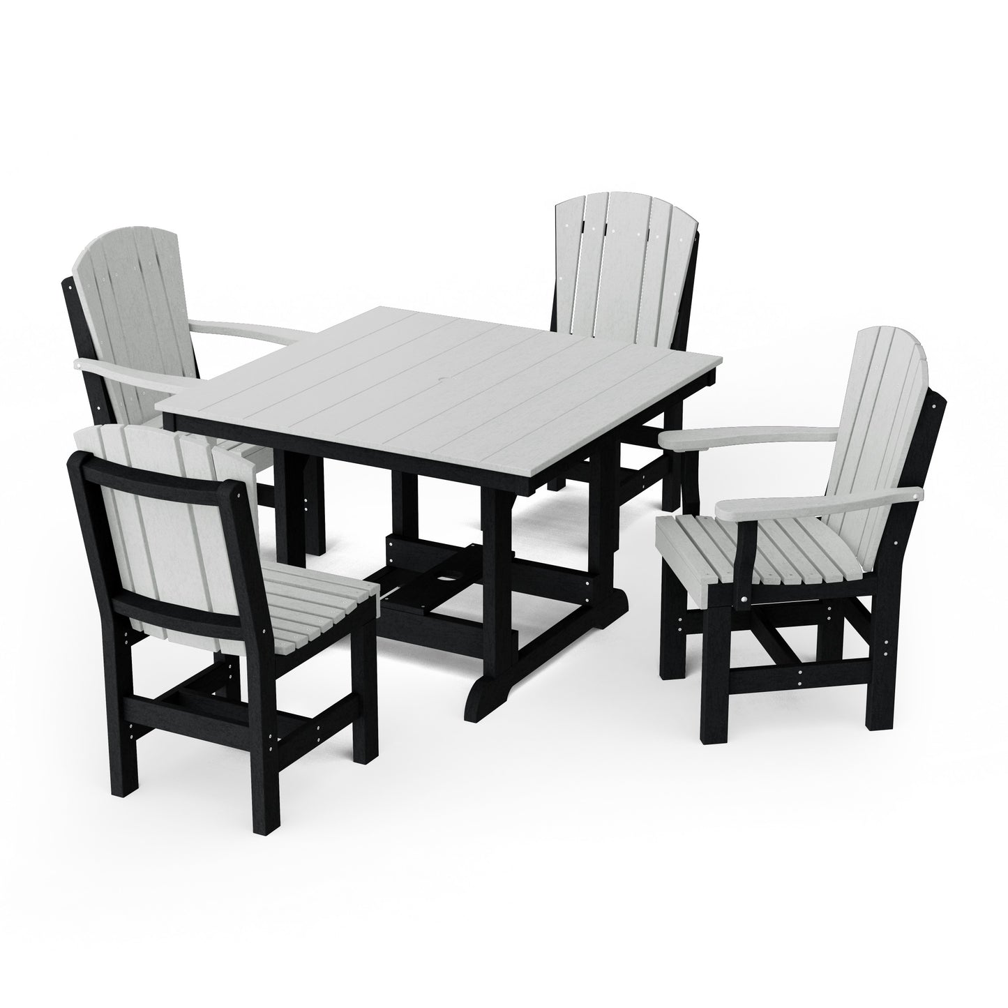 Heritage 5-Piece Square Dining Set