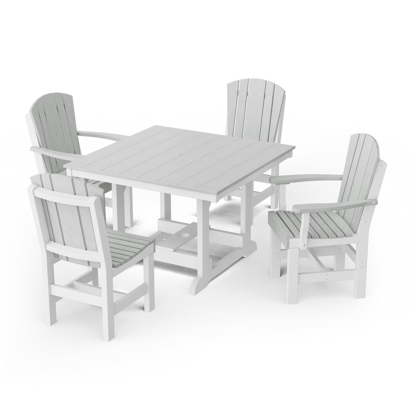 Heritage 5-Piece Square Dining Set