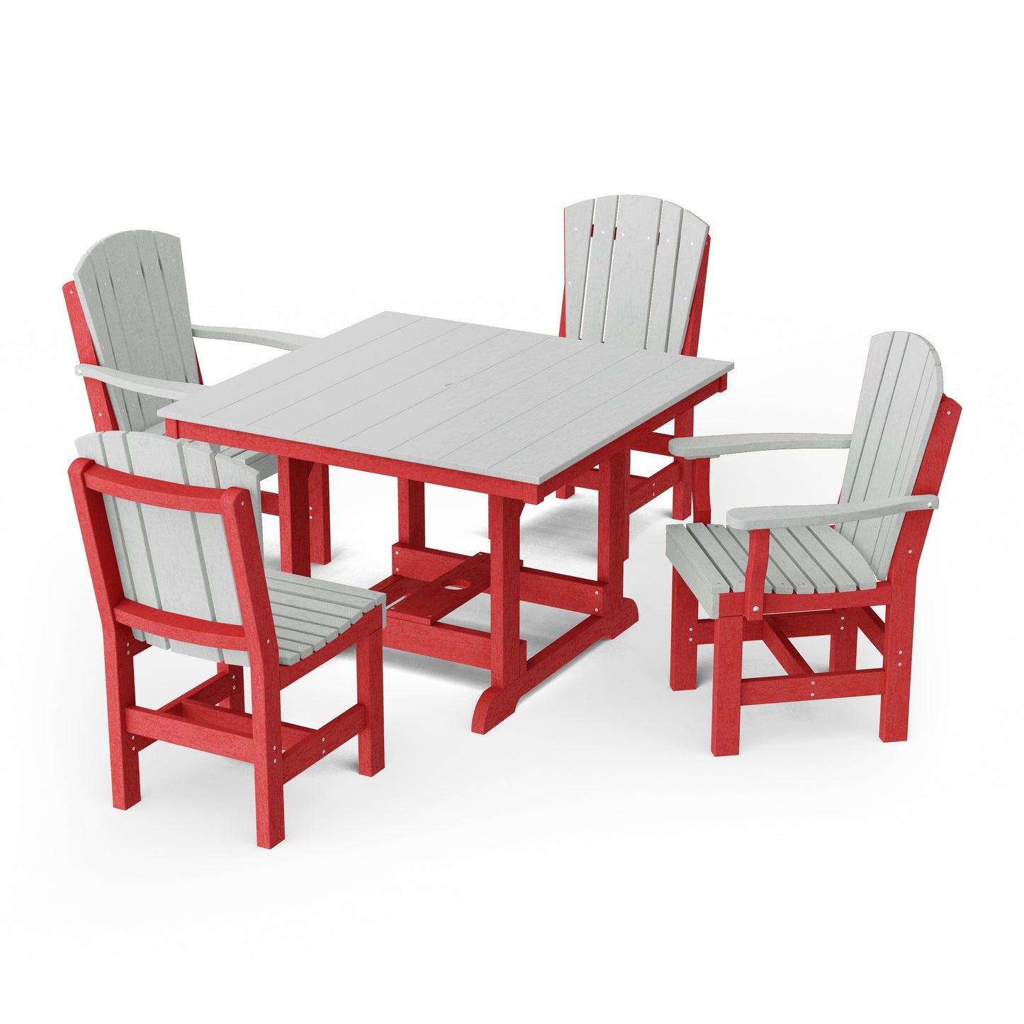 Heritage 5-Piece Square Dining Set