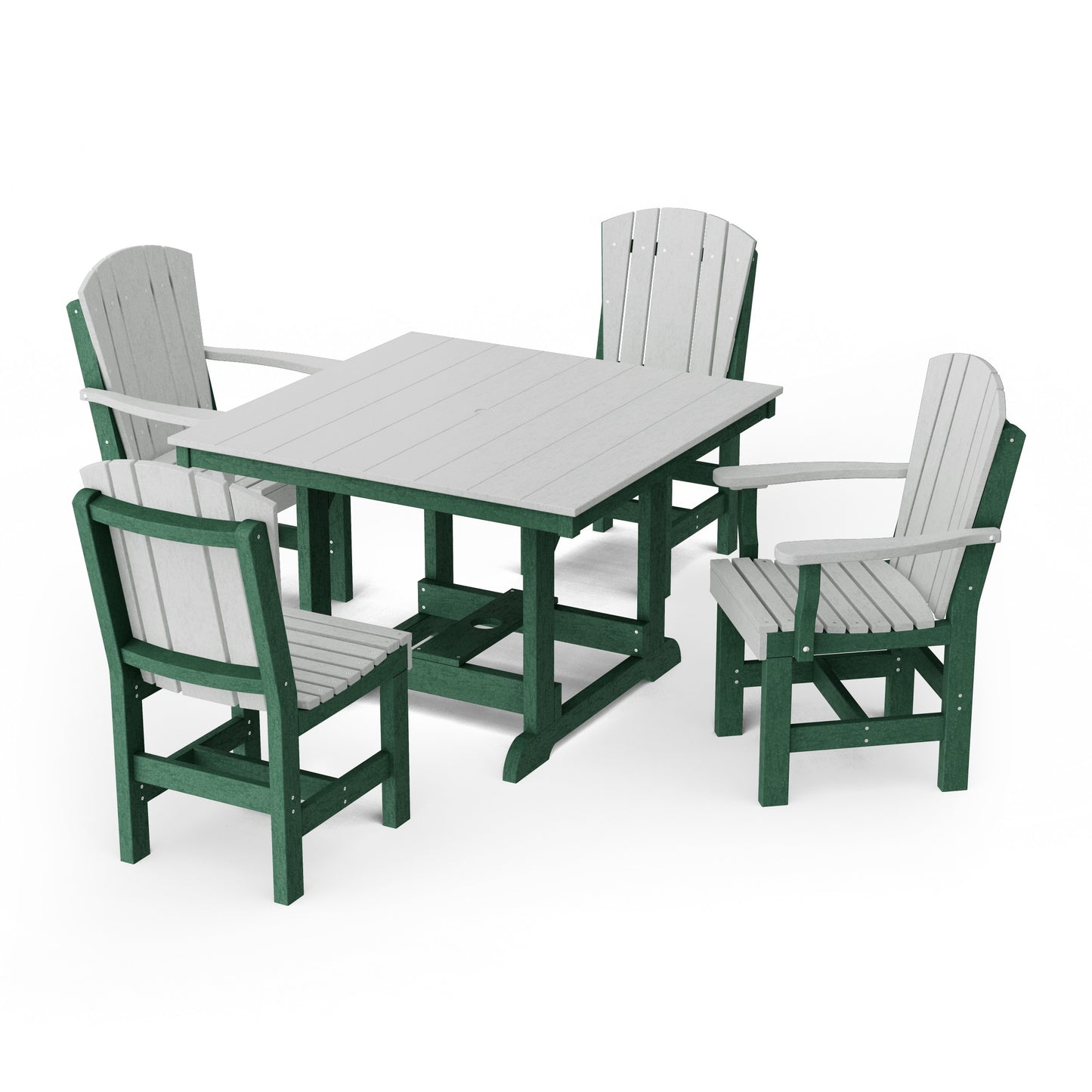 Heritage 5-Piece Square Dining Set