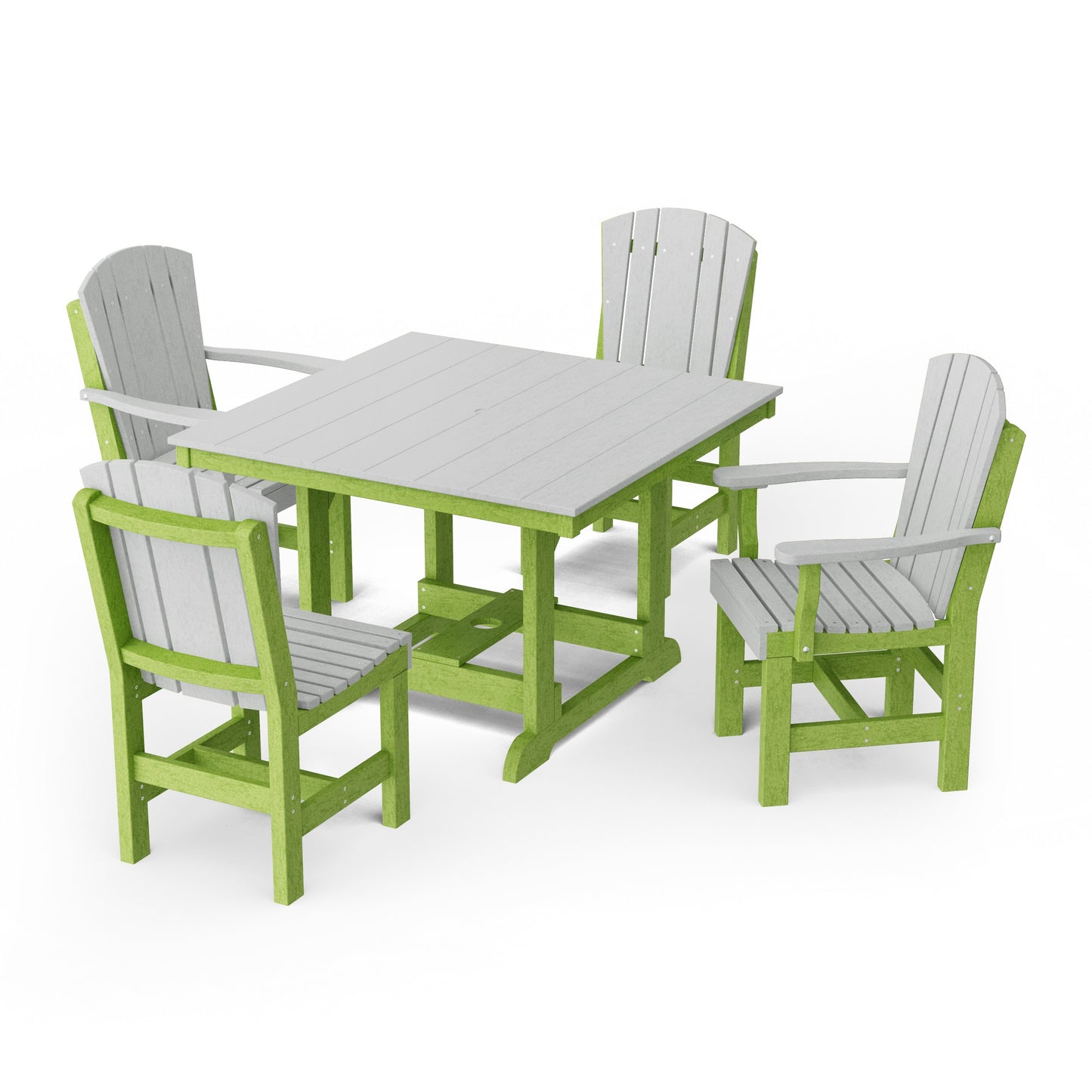 Heritage 5-Piece Square Dining Set