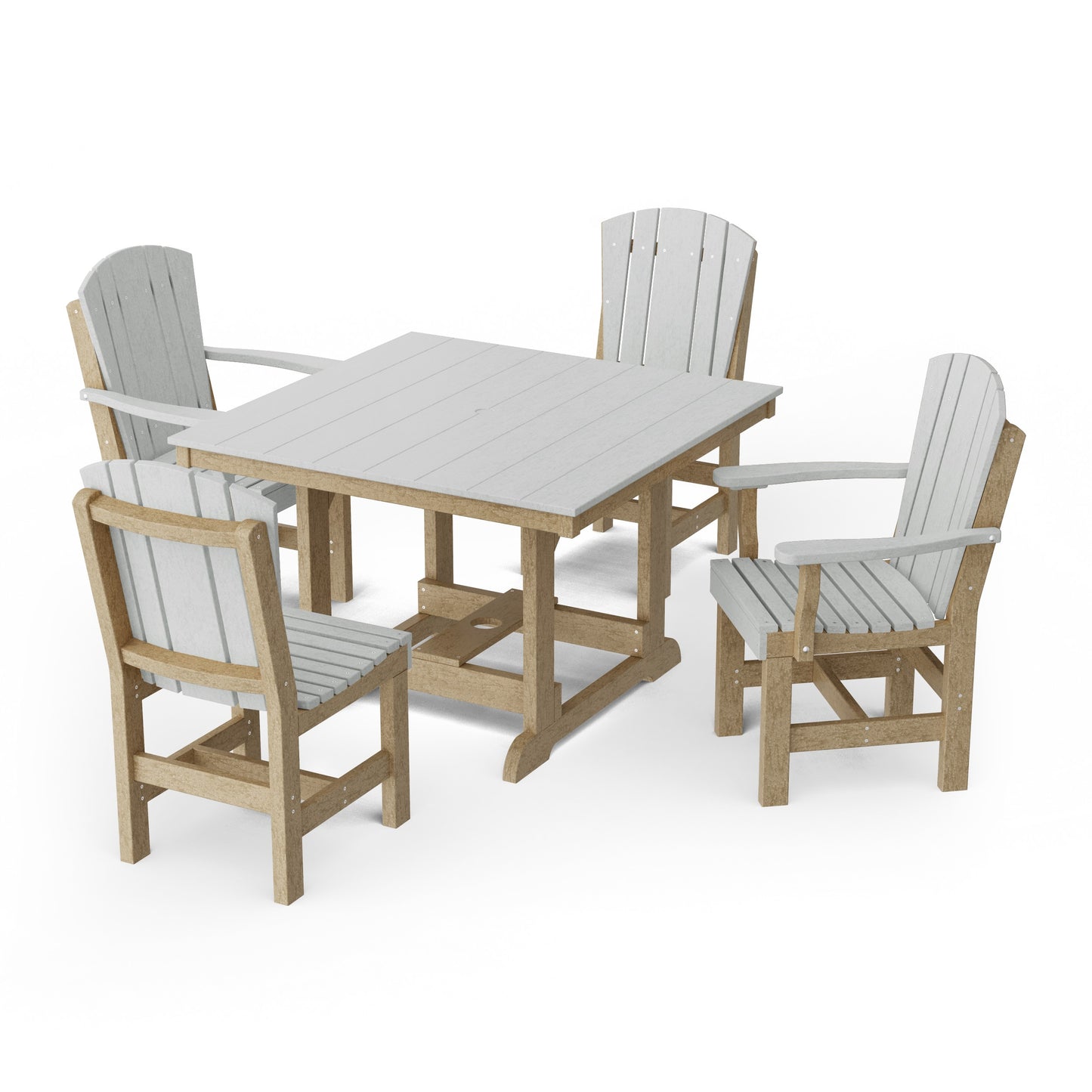 Heritage 5-Piece Square Dining Set