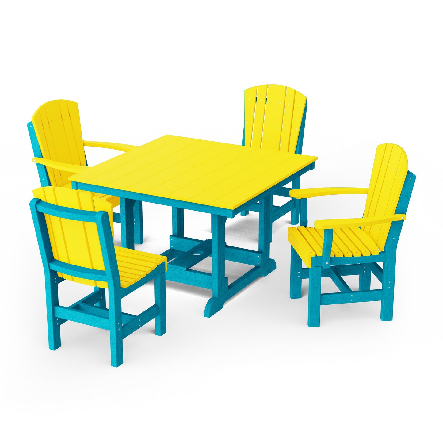 Heritage 5-Piece Square Dining Set
