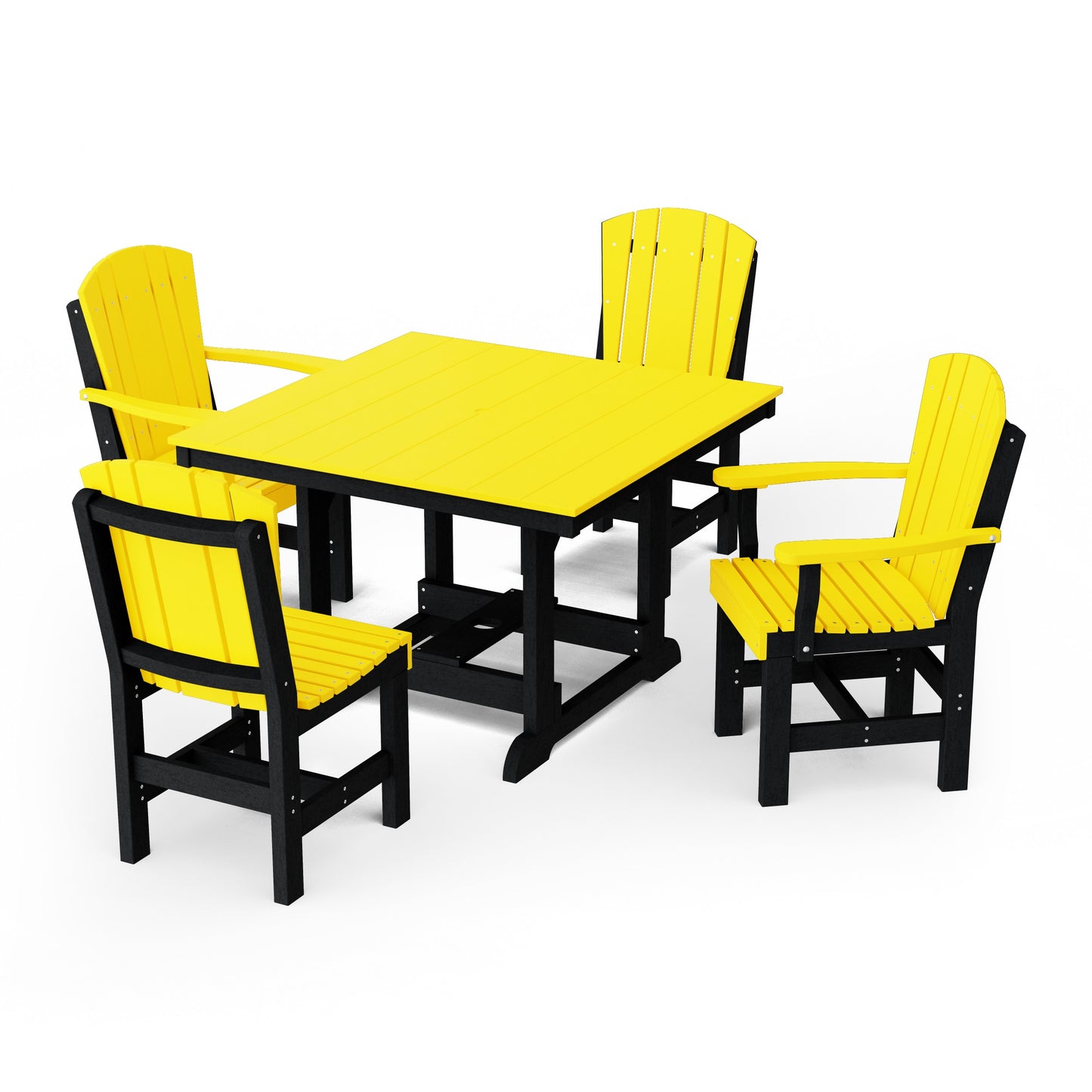 Heritage 5-Piece Square Dining Set