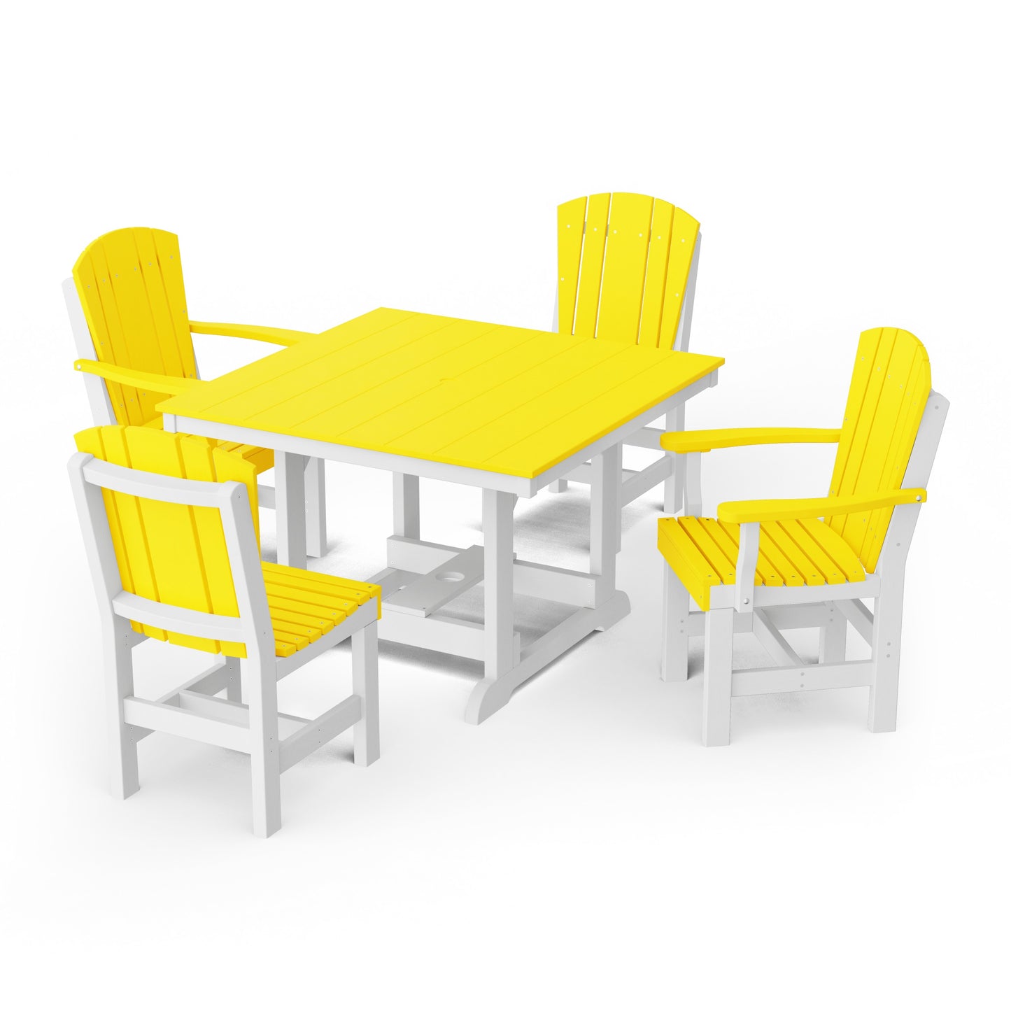 Heritage 5-Piece Square Dining Set