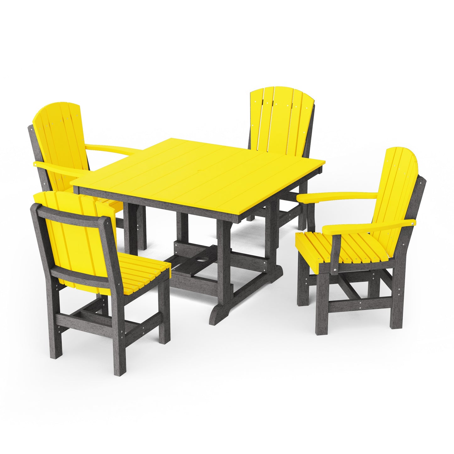 Heritage 5-Piece Square Dining Set