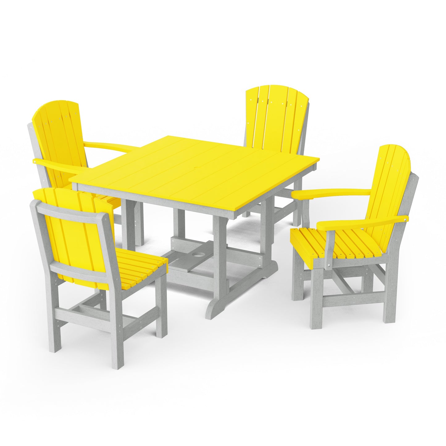 Heritage 5-Piece Square Dining Set
