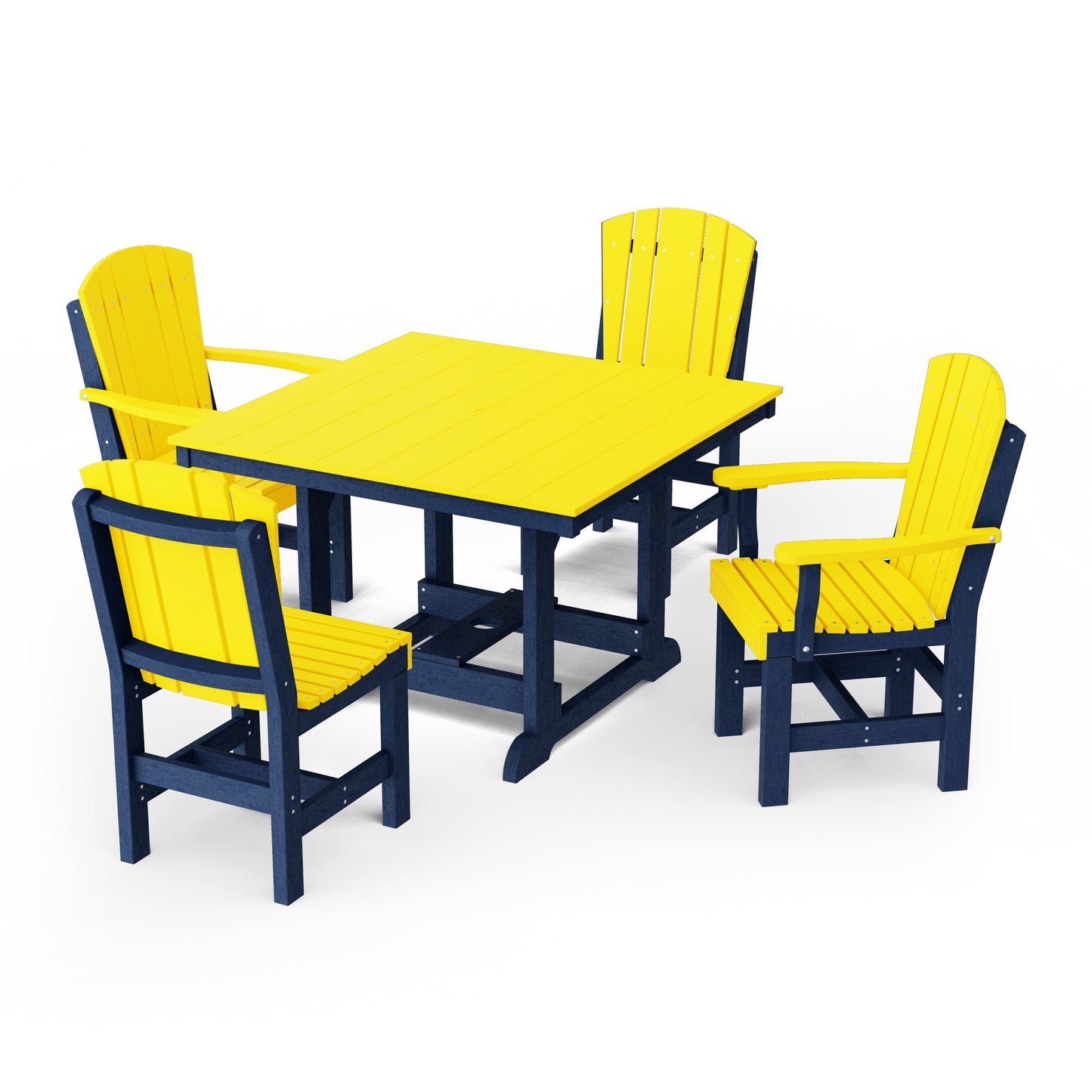 Heritage 5-Piece Square Dining Set