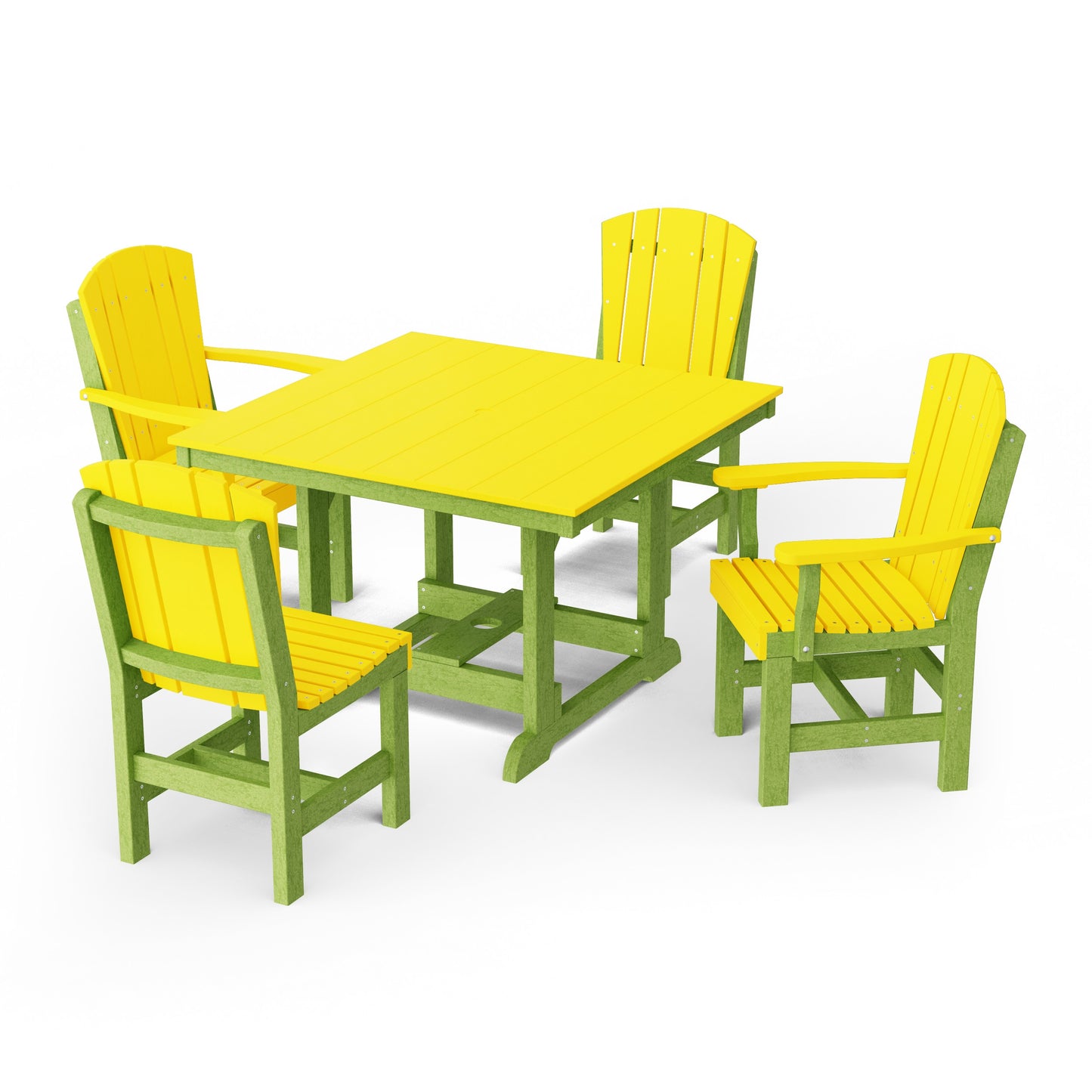 Heritage 5-Piece Square Dining Set