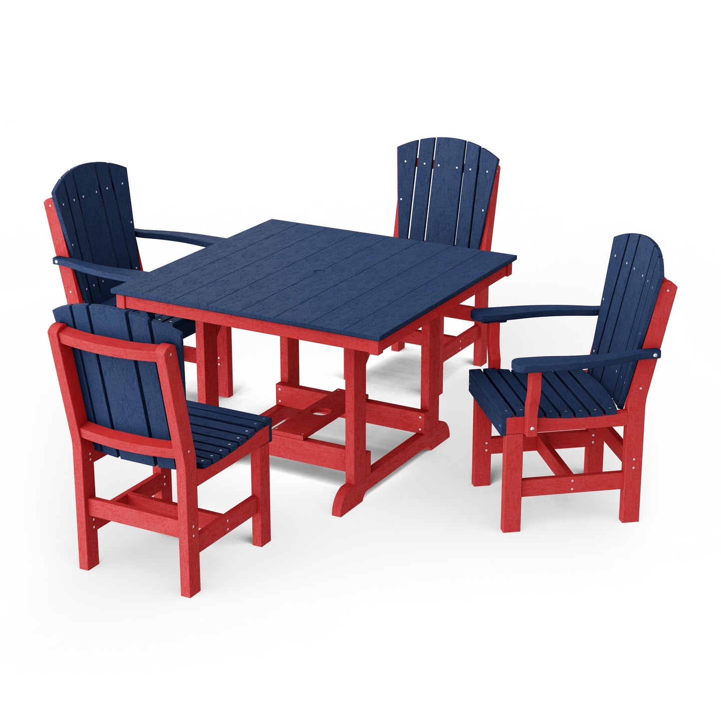 Heritage 5-Piece Square Dining Set