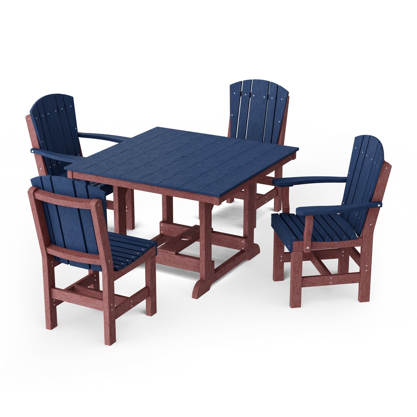 Heritage 5-Piece Square Dining Set