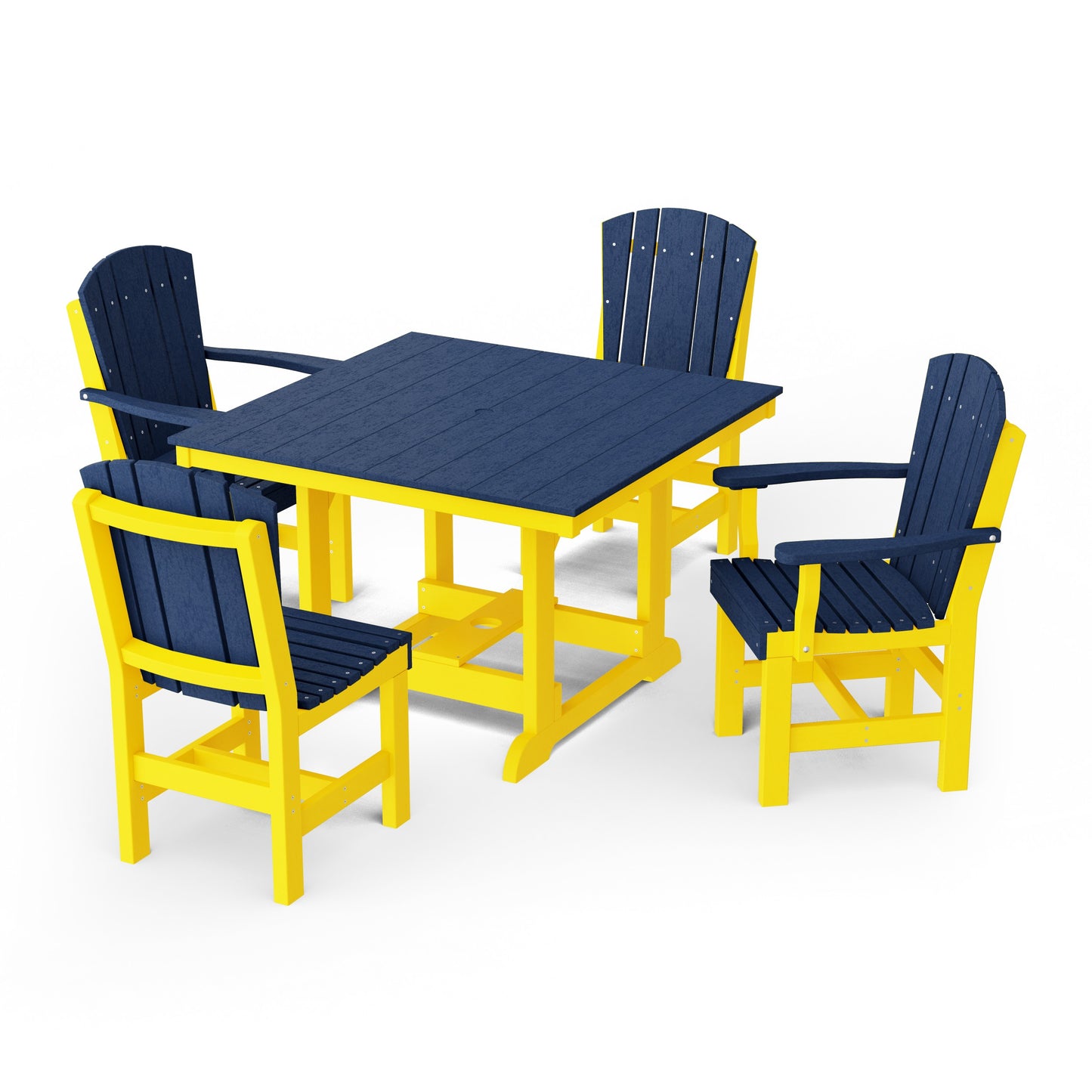Heritage 5-Piece Square Dining Set