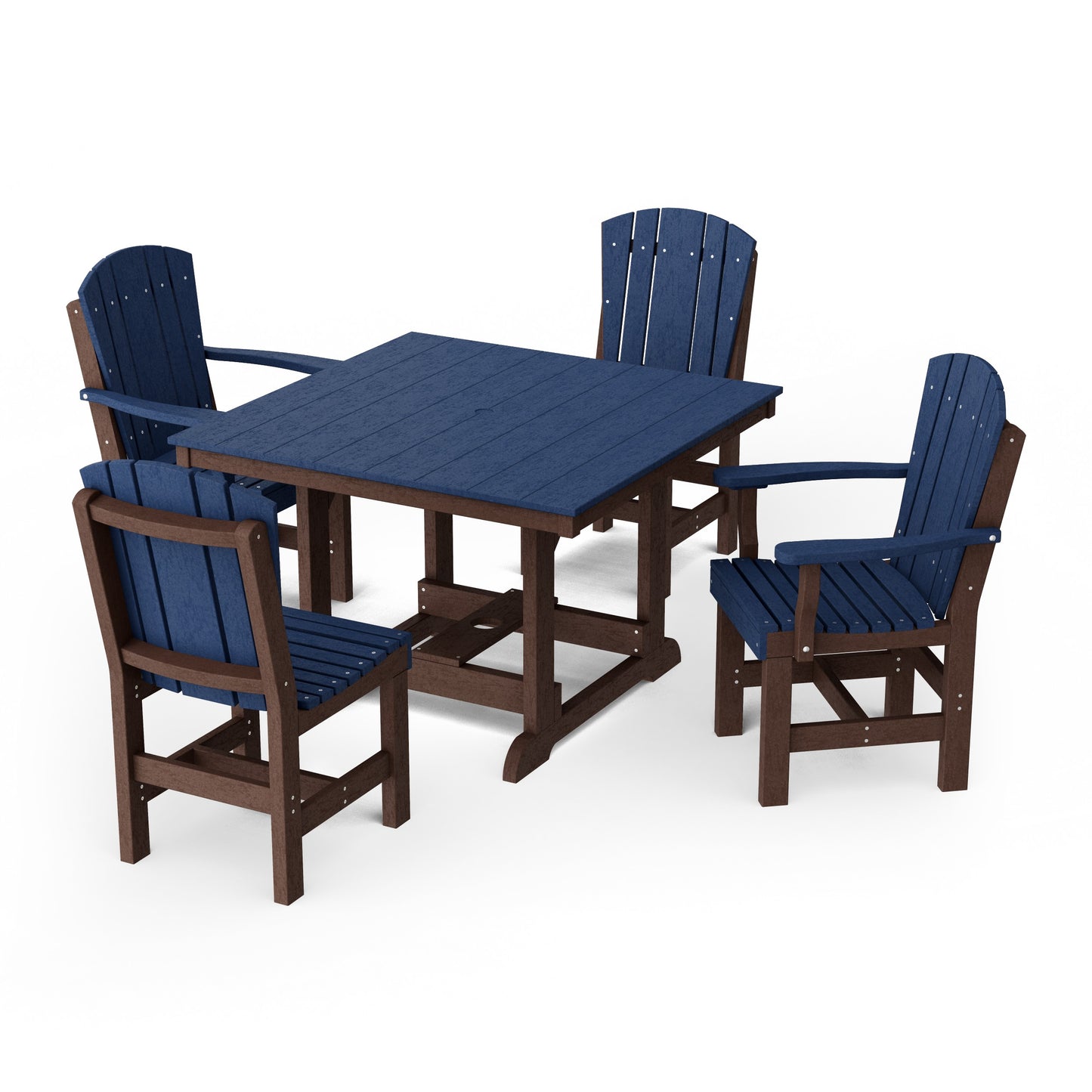 Heritage 5-Piece Square Dining Set