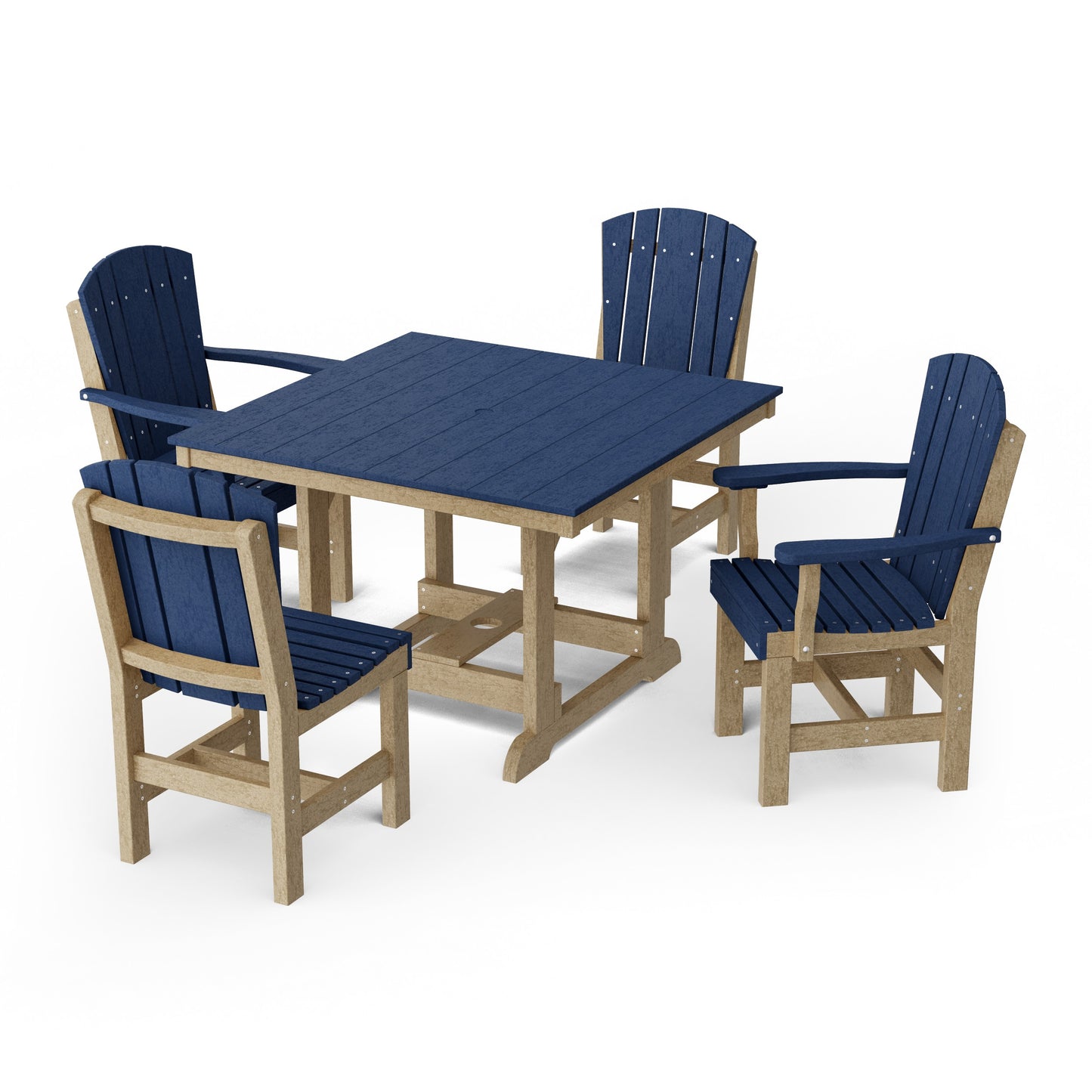 Heritage 5-Piece Square Dining Set