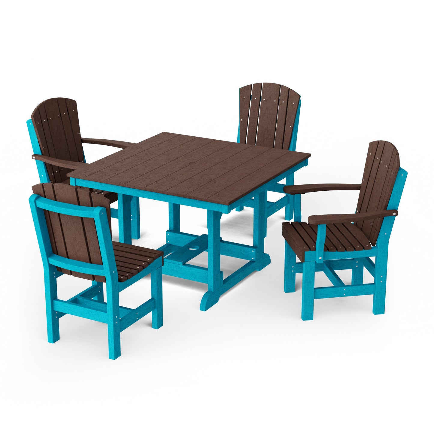 Heritage 5-Piece Square Dining Set