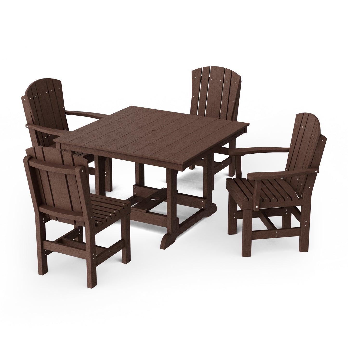 Heritage 5-Piece Square Dining Set