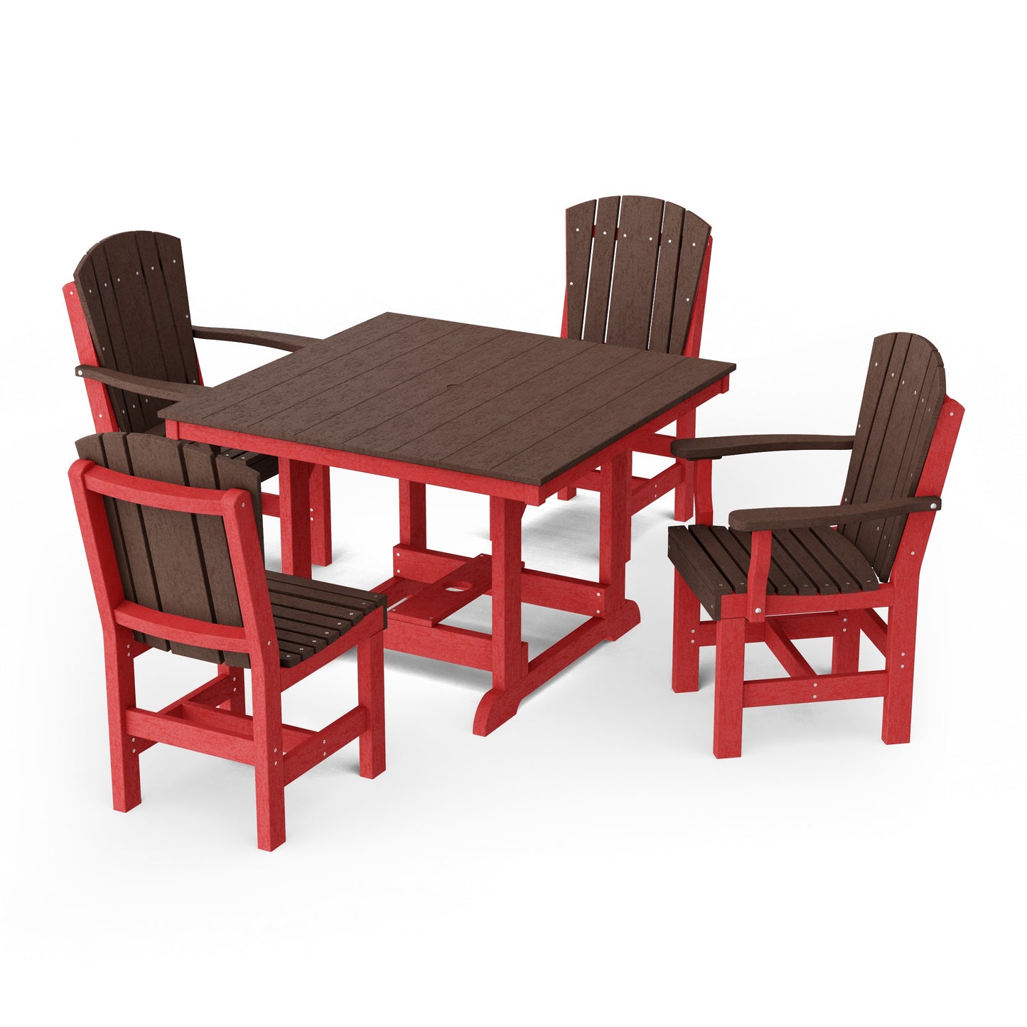 Heritage 5-Piece Square Dining Set