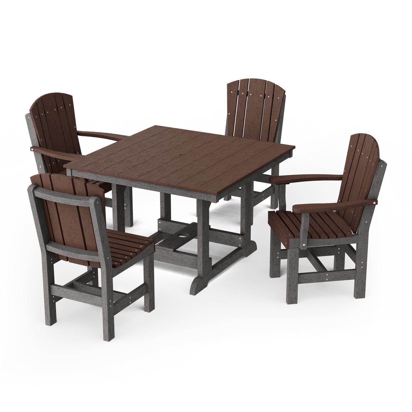 Heritage 5-Piece Square Dining Set