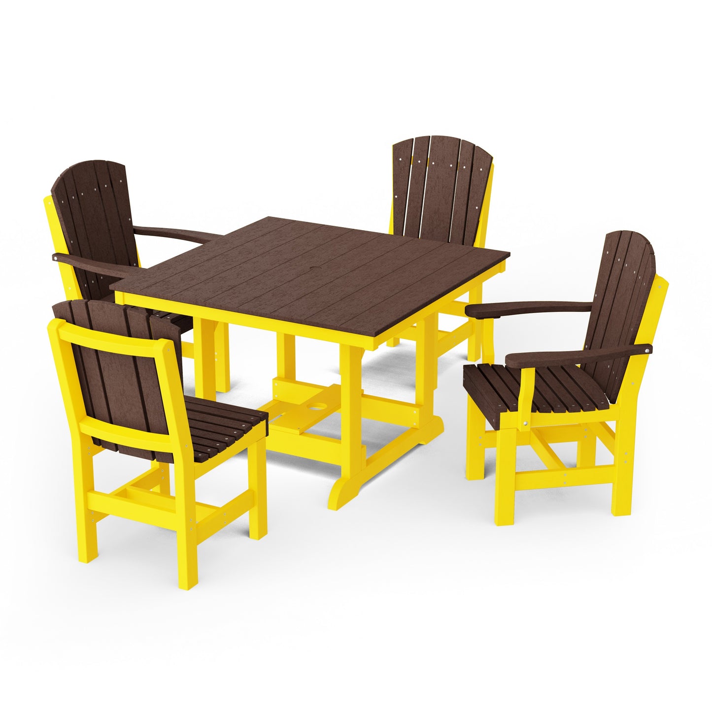 Heritage 5-Piece Square Dining Set