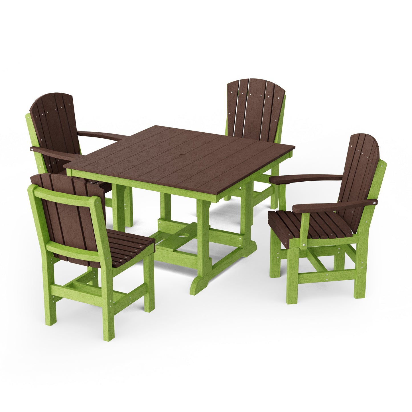 Heritage 5-Piece Square Dining Set