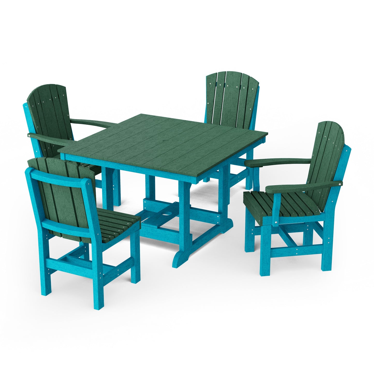 Heritage 5-Piece Square Dining Set