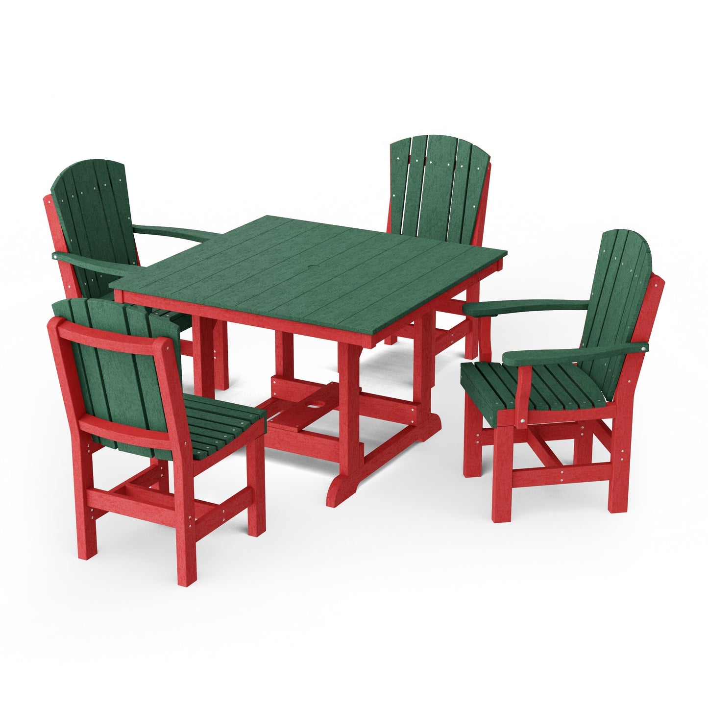 Heritage 5-Piece Square Dining Set