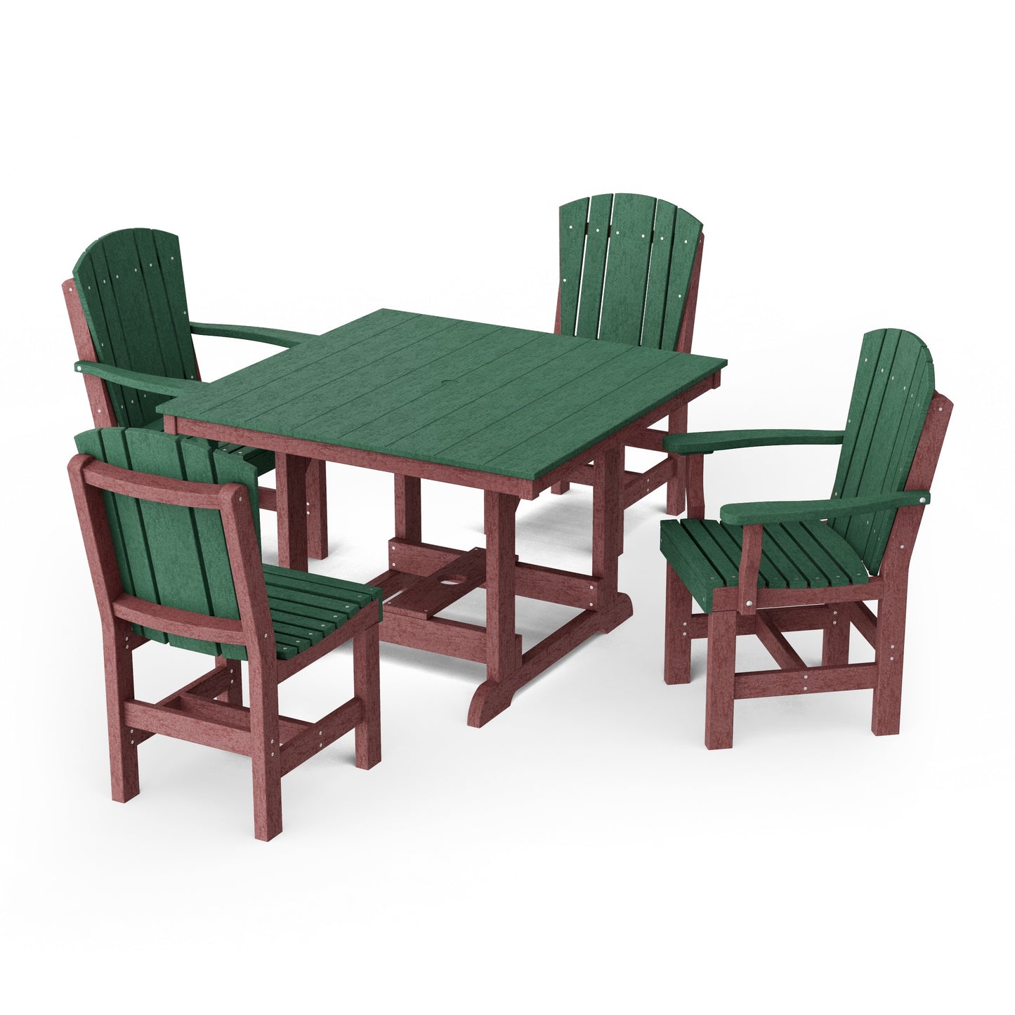 Heritage 5-Piece Square Dining Set