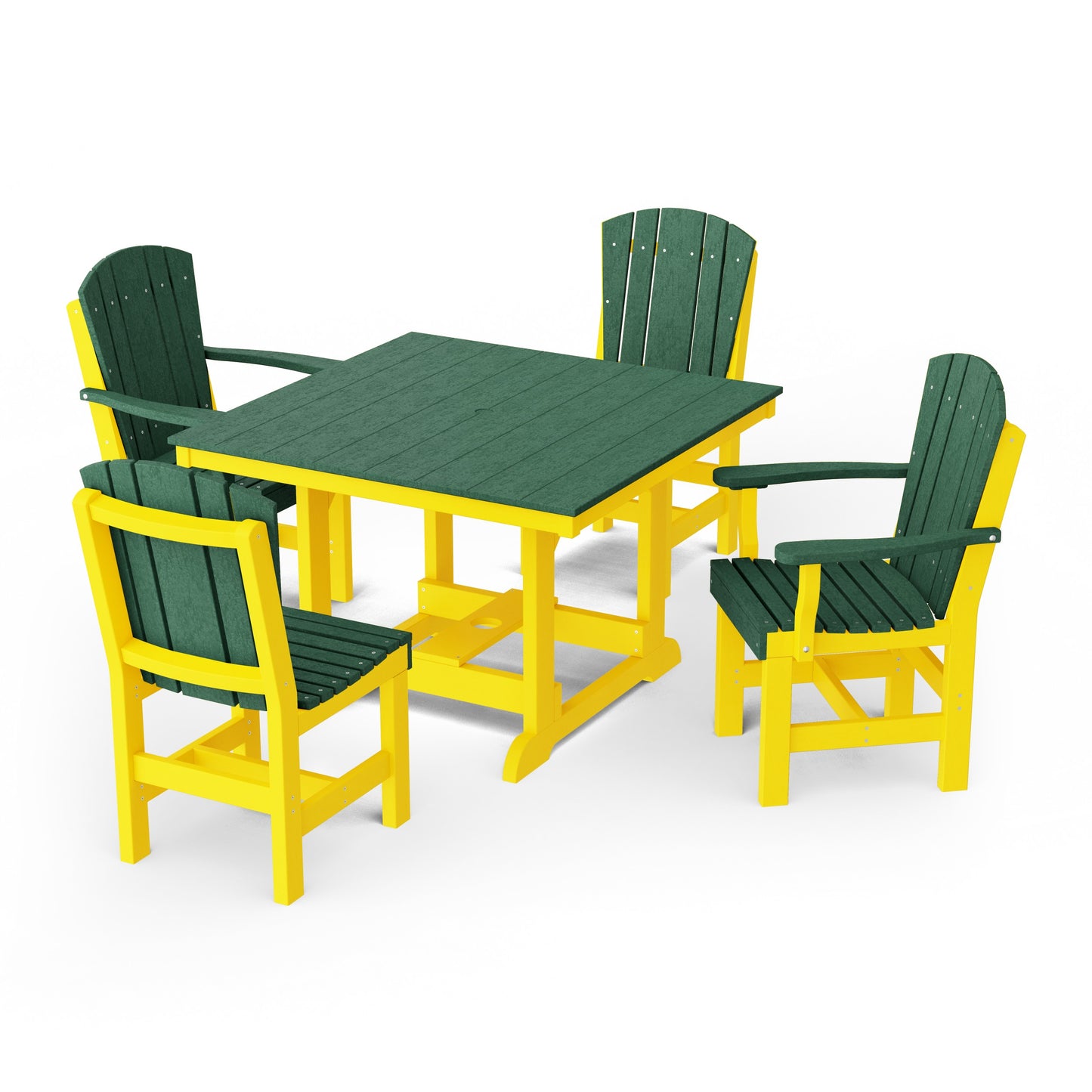 Heritage 5-Piece Square Dining Set