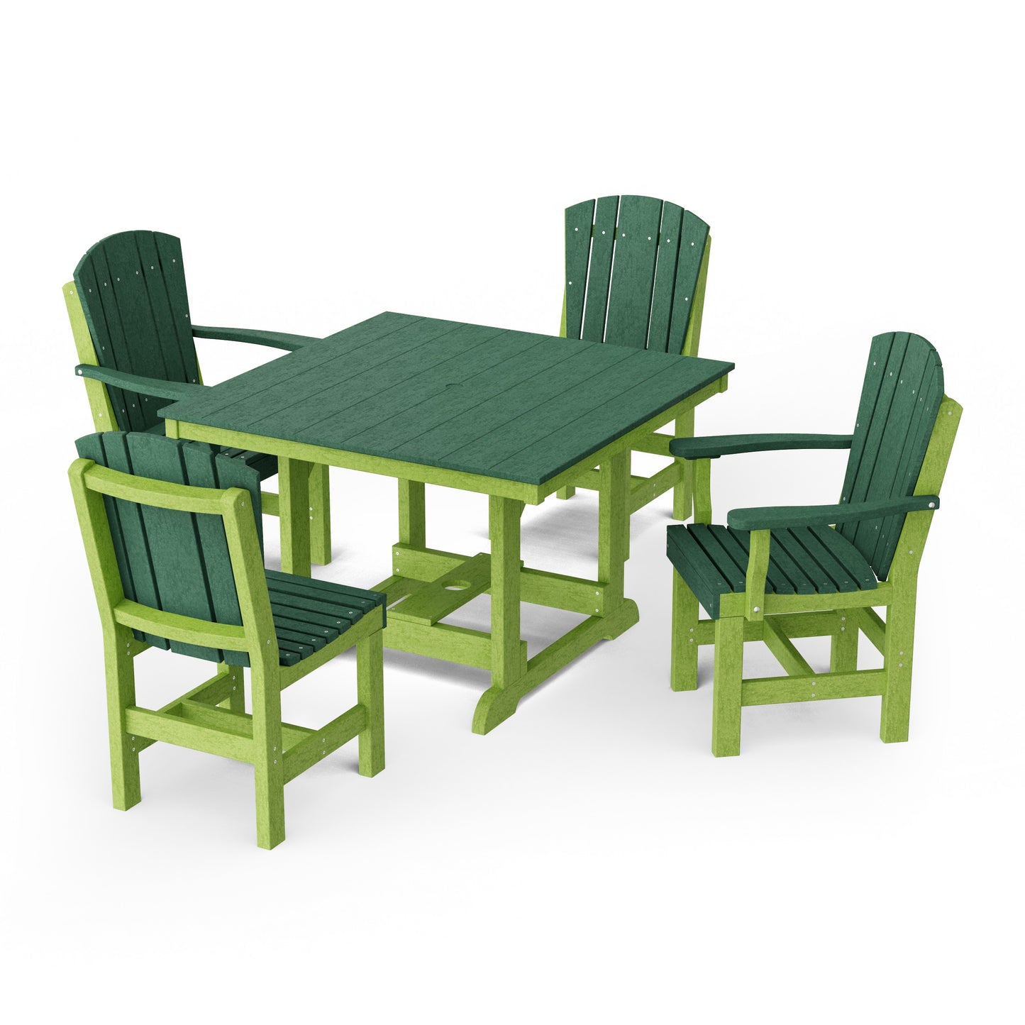 Heritage 5-Piece Square Dining Set