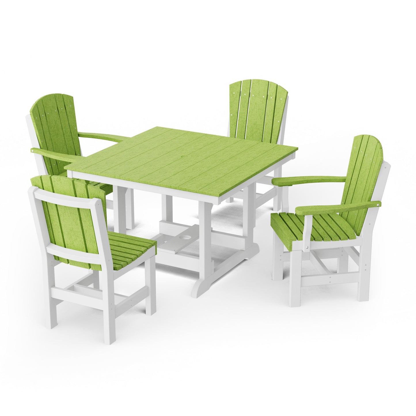 Heritage 5-Piece Square Dining Set