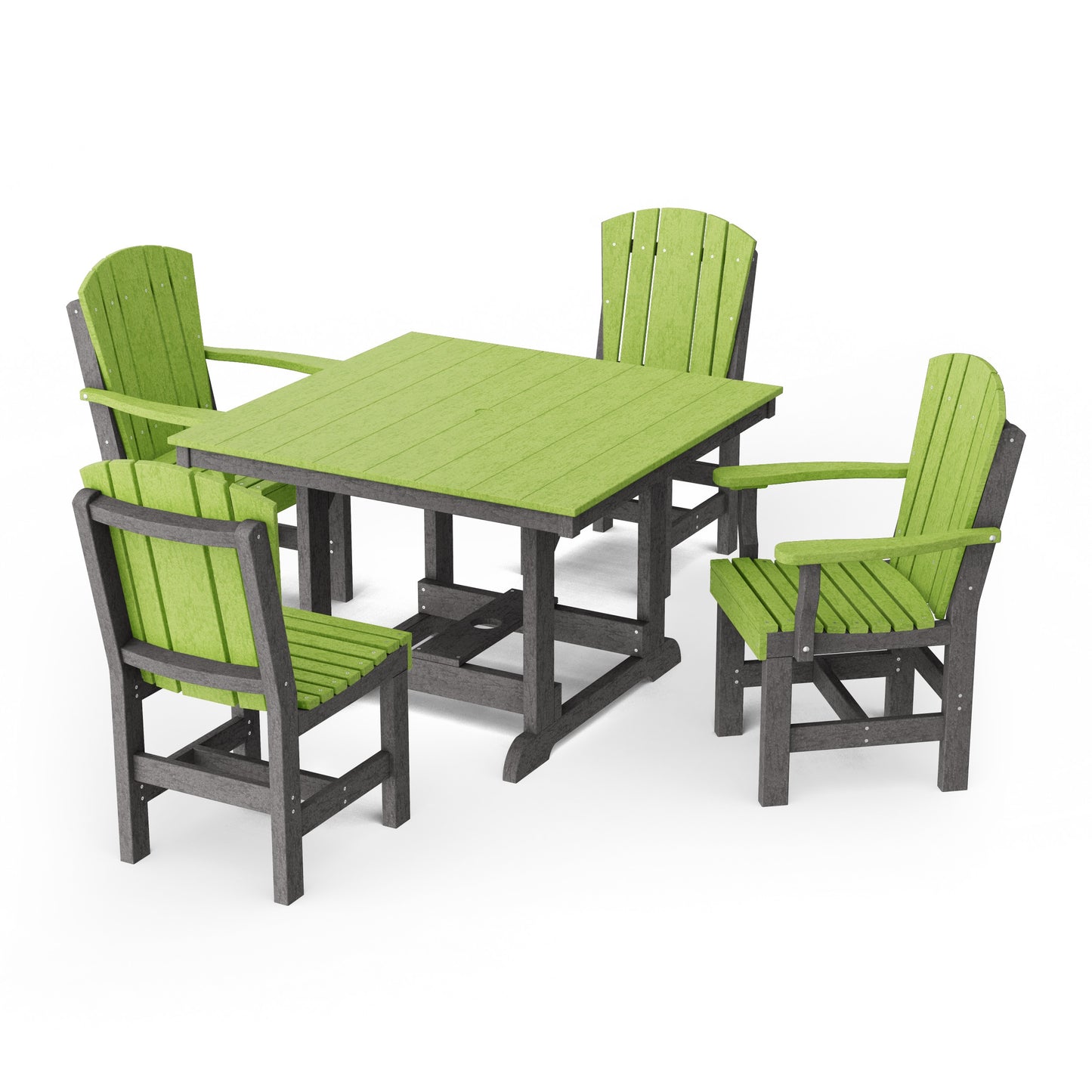 Heritage 5-Piece Square Dining Set